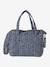 JOIOSA cotton muslin changing bag bronze+ecru+night blue+printed beige - vertbaudet enfant 