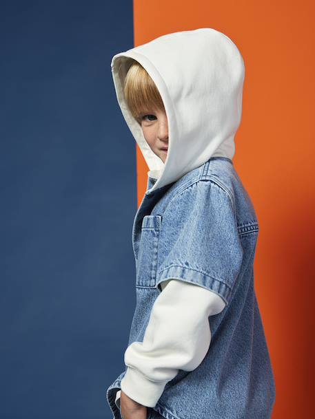 Shirt with Layered Effect for Boys double stone - vertbaudet enfant 