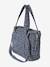 Sac à langer en gaze de coton JOIOSA beige imprimé+bleu nuit+bronze+écru - vertbaudet enfant 