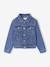 Denim Jacket for Girls light blue+medium blue - vertbaudet enfant 