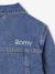 Denim Jacket for Girls light blue+medium blue - vertbaudet enfant 