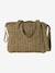 JOIOSA cotton muslin changing bag bronze+ecru+night blue+printed beige - vertbaudet enfant 