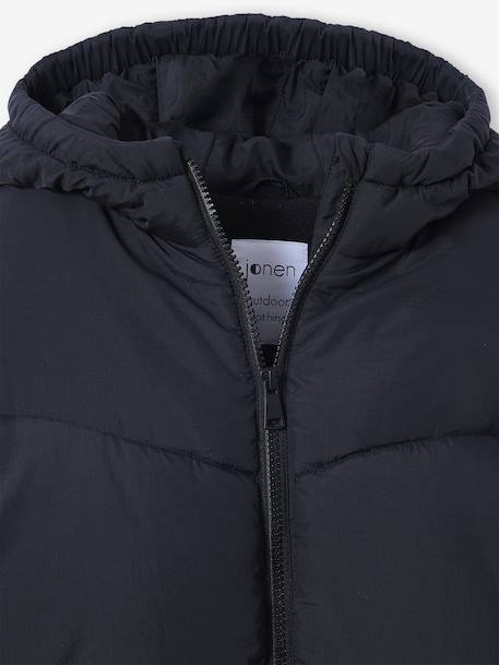 Lightweight Hooded Jacket for Girls, JONEN black - vertbaudet enfant 
