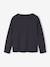 Basics Long Sleeve Top for Girls, Glittery Heart anthracite+coral+ecru+rosy - vertbaudet enfant 