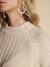 Knitted Dress for Maternity by Envie de Fraise beige+pearly grey - vertbaudet enfant 