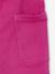 Wide-leg cargo trousers for girls fuchsia - vertbaudet enfant 