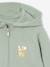Girls' hooded sports zip-up sweatshirt navy blue+rose+sage green - vertbaudet enfant 