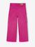 Wide-leg cargo trousers for girls fuchsia - vertbaudet enfant 