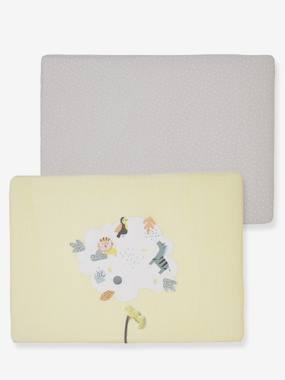 -Set of 2 Covers for the Bottom of the Playpen, Jungle Colours Theme