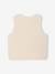 Sleeveless faux fur baby cardigan rosy+vanilla - vertbaudet enfant 