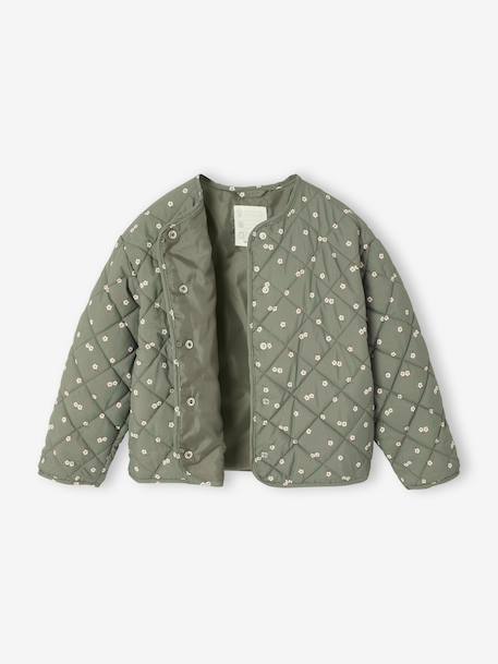 Hooded 3-in-1 Parka + Lightweight Jacket for Girls dusky pink+navy blue - vertbaudet enfant 