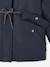 Hooded 3-in-1 Parka + Lightweight Jacket for Girls dusky pink+navy blue - vertbaudet enfant 