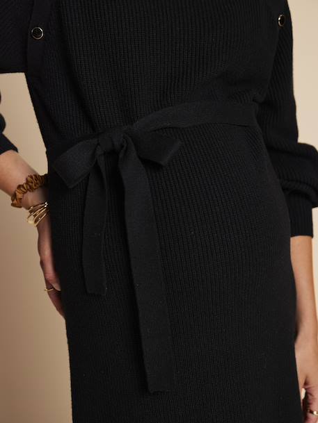 ENVIE DE FRAISE maternity knitted dress black - vertbaudet enfant 