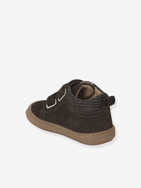 Chaussures premiers pas bébé velcro beige+bleu+bleu électrique+chocolat+lot beige+lot marron+lot vert+marron+ocre+vert+vert sauge - vertbaudet enfant 