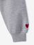Zip-Up Hooded Sweatshirt for Girls, JONEN marl grey - vertbaudet enfant 
