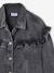 Denim Dress with Frill, JONEN denim grey - vertbaudet enfant 