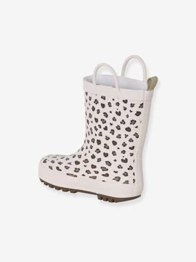 Chaussures-Bottes de pluie fille caoutchouc imprimé collection maternelle
