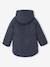 Hooded 3-in-1 Parka + Lightweight Jacket for Girls dusky pink+navy blue - vertbaudet enfant 