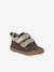 Soft Leather Ankle Boots for Babies, Designed for First Steps bronze+dusky pink+gold+mauve+printed beige+printed blue+printed green+printed pink+rose+rosy+set pink+turquoise - vertbaudet enfant 