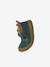 Pair of Soft Leather Boots for Babies, Designed for First Steps beige+blue+brown+chocolate+electric blue+green+ochre+sage green+set beige+set brown+set green - vertbaudet enfant 