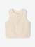 Sleeveless faux fur baby cardigan rosy+vanilla - vertbaudet enfant 