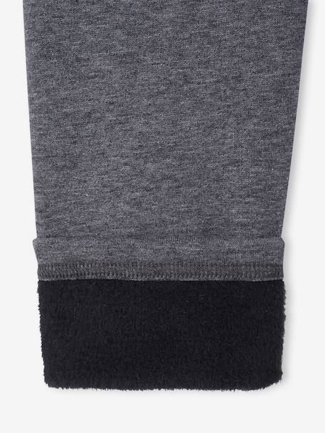 Legging fille doublé polaire blush+gris chiné+marine+noir - vertbaudet enfant 