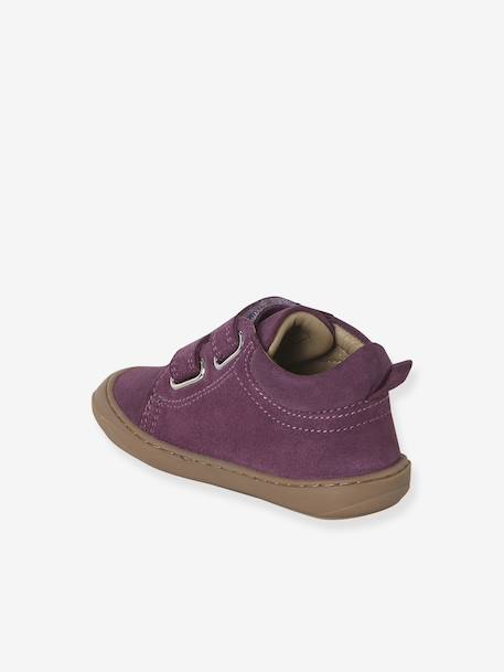 Soft Leather Ankle Boots for Babies, Designed for First Steps bronze+dusky pink+gold+mauve+printed beige+printed blue+printed green+printed pink+rose+rosy+set pink+turquoise - vertbaudet enfant 
