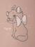 Sweat-shirt bébé Disney Marie les Aristochats rose poudré - vertbaudet enfant 