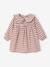 Baby dress in gingham flannel terracotta - vertbaudet enfant 