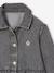 Lightweight Denim Dress for Girls denim grey+medium blue - vertbaudet enfant 