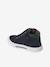 High-Top Leather Shoes for Boys brown+navy blue - vertbaudet enfant 