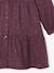 Polka Dot Dress in Cotton Gauze for Girls fir green+plum+sage green - vertbaudet enfant 