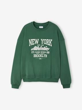Fille-Sweat motif New York fille