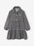 Lightweight Denim Dress for Girls denim grey+medium blue - vertbaudet enfant 