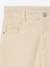 Pantalon large en velours côtelé fille anthracite+écru - vertbaudet enfant 