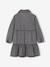 Lightweight Denim Dress for Girls denim grey+medium blue - vertbaudet enfant 
