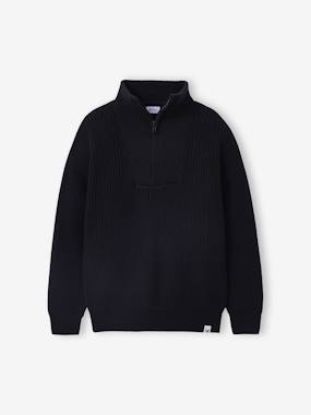 -Pull garçon col camionneur 