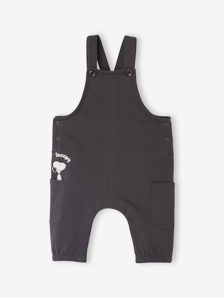 Peanuts® SNOOPY baby set + T-shirt + dungaree anthracite - vertbaudet enfant 