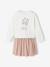 Disney® Marie the Aristocats two-fabric dress rosy - vertbaudet enfant 