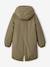 Hooded Parka for Girls, JONEN khaki - vertbaudet enfant 