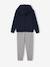 Hooded Sweatshirt & Joggers Sportswear Set for Girls navy blue - vertbaudet enfant 