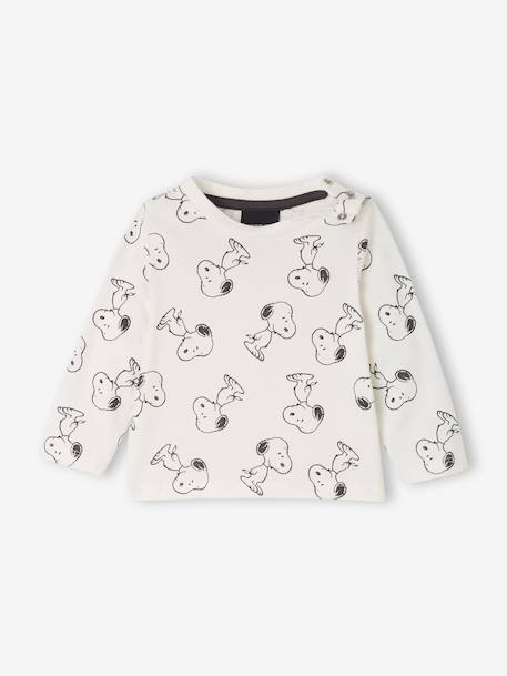 Peanuts® SNOOPY baby set + T-shirt + dungaree anthracite - vertbaudet enfant 