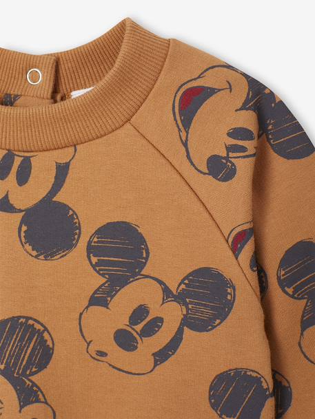 Disney® Mickey Sweatshirt for Babies pecan nut - vertbaudet enfant 