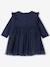 Baby girl's Christmas dress with glittery tulle underskirt navy blue - vertbaudet enfant 