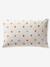 Parure housse de couette + taie d'oreiller enfant MUSIQUE LEXIQUE avec coton recyclé blanc imprimé - vertbaudet enfant 