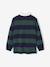 Striped Polo Shirt for Boys aqua green+green+marl grey+navy blue - vertbaudet enfant 
