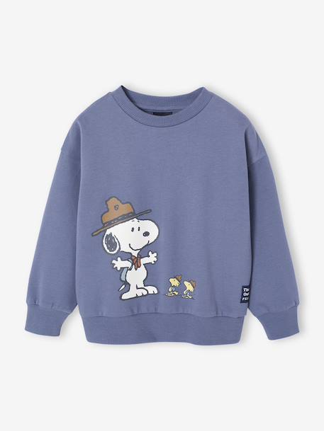 Snoopy Peanuts® sweatshirt for boys denim blue - vertbaudet enfant 