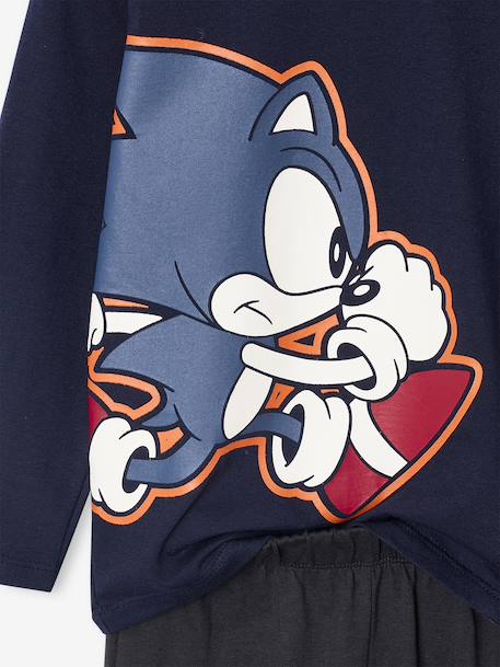 Sonic® boys' pyjamas navy blue - vertbaudet enfant 
