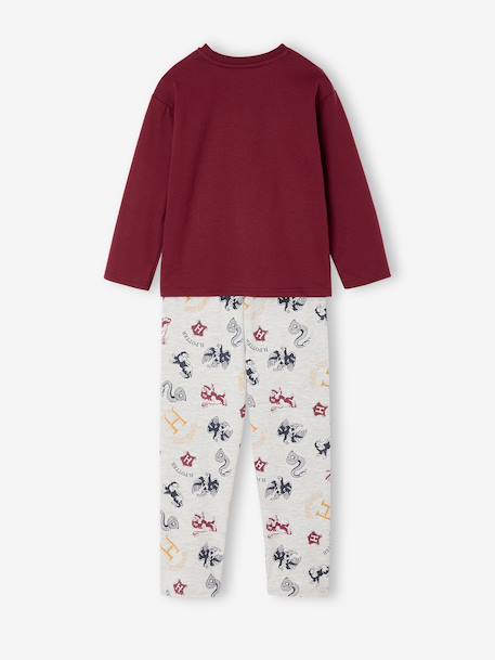Harry Potter® boys' pyjamas bordeaux red - vertbaudet enfant 