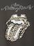 Girl's The Rolling Stones® hooded sweatshirt anthracite - vertbaudet enfant 